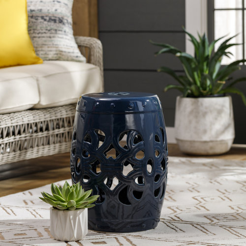 Mistana™ Fetterman 18'' Tall Garden Stool & Reviews | Wayfair
